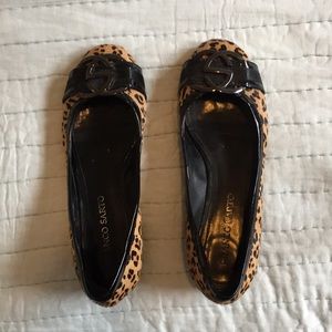 Leopard Print Flats by Franco Sarto